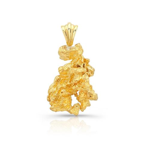 Gold Nugget Pendant