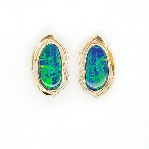 Opal Earrings